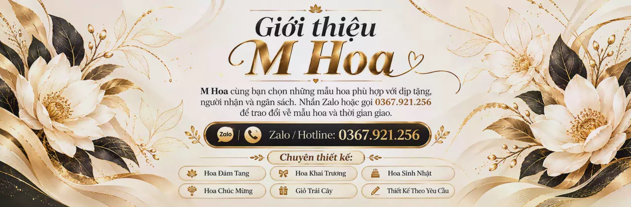 Ảnh bìa Shop hoa tươi Xã Phú Túc Vĩnh Long - Hoa đẹp theo ý bạn